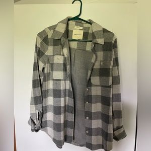 Thread and supply plaid shirt